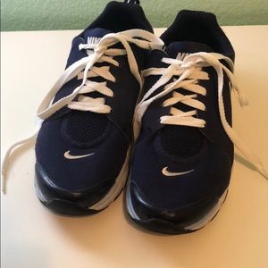 Ladies Navy Nike Shoes